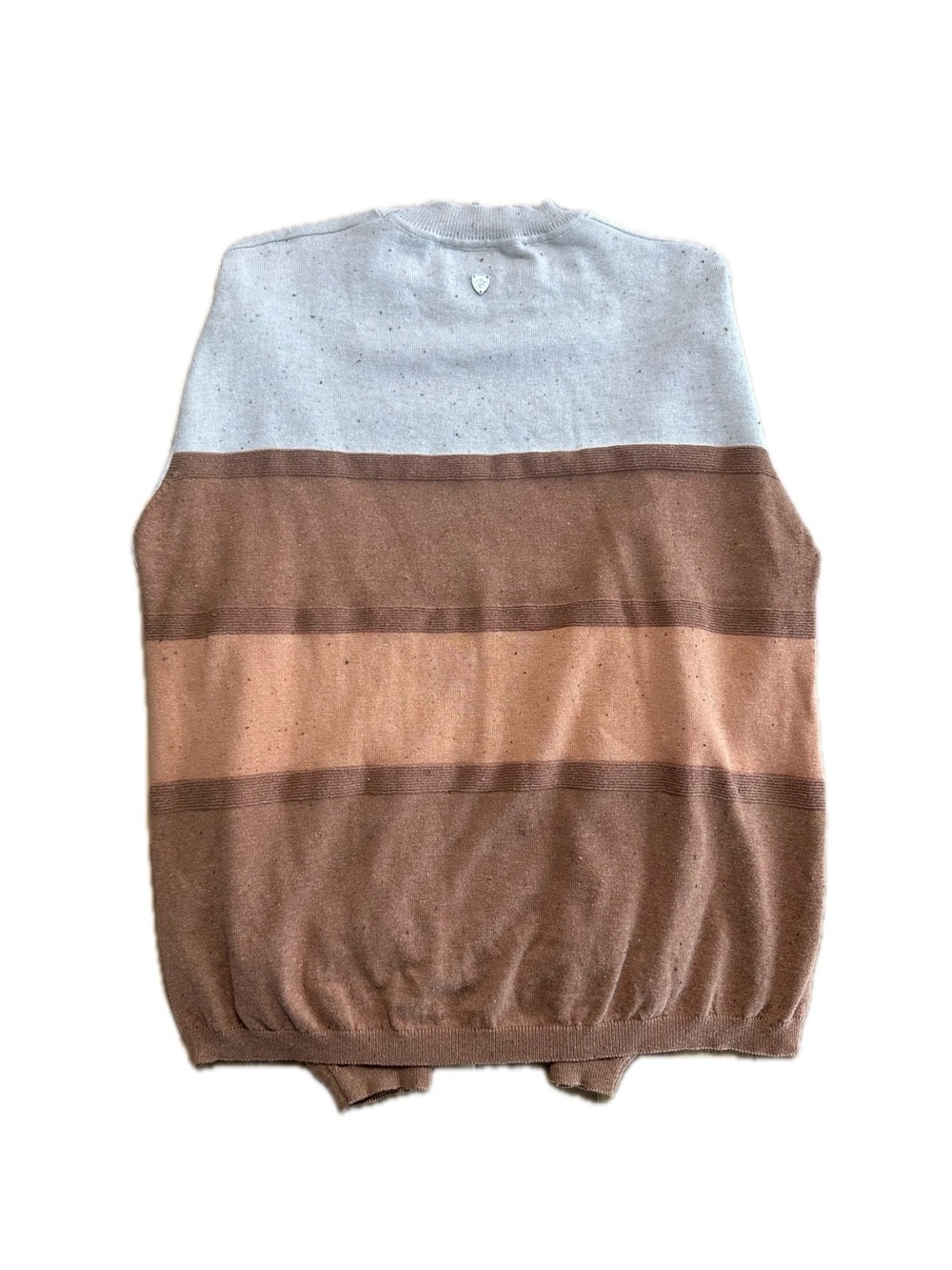 Kuhl Valencia Sweater Women's Large Brown & Beige Striped - Picture 5 of 8